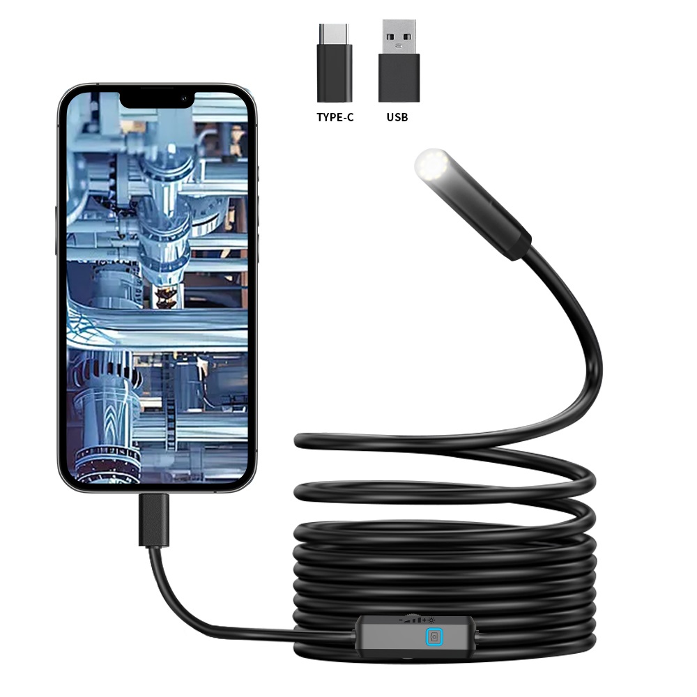 Car Workshop Tools Equipment - 7MM TYPE-C Android Endoscope Camera IP67