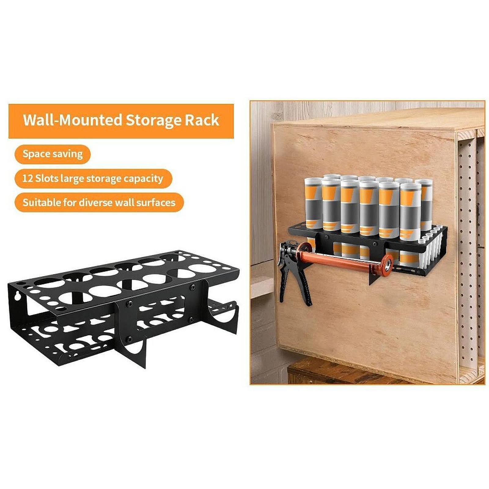 Caulk Tool Storage Rack Wall M - Workshop Tools Youtube ulasan dan harga