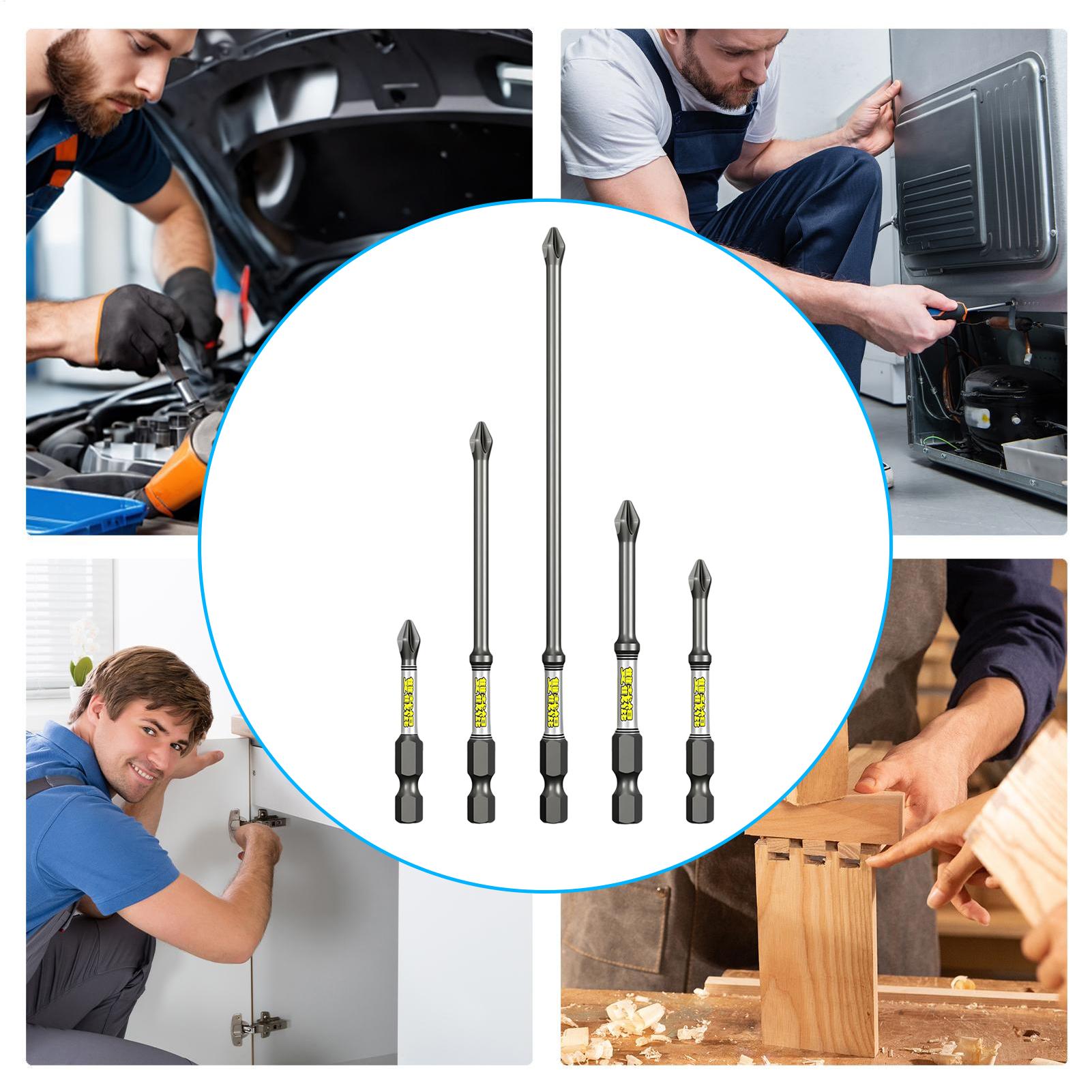 Drill Screwdriver Bit Set 5-Pi - Tool Workshop ulasan dan harga