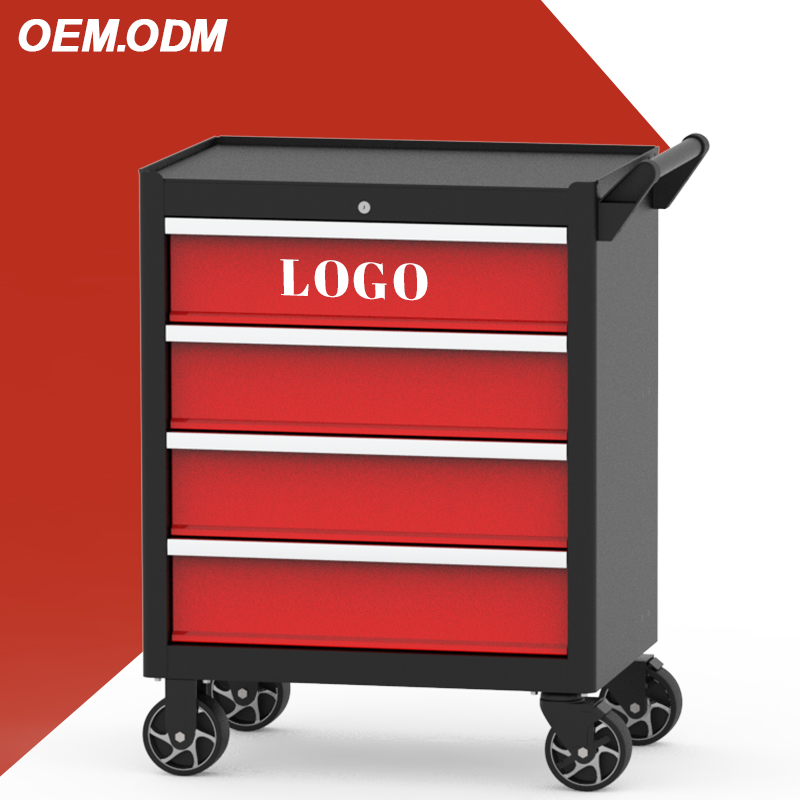 China OEM Wholesale 4 Drawer R - Workshop Tools Trolley ulasan dan harga
