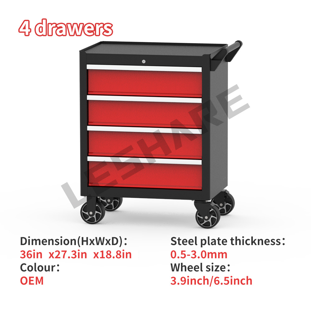 China OEM Wholesale 4 Drawer R - Workshop Tools Trolley ulasan dan harga