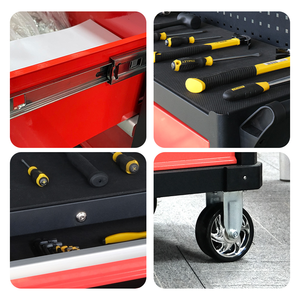 China OEM Wholesale 4 Drawer R - Workshop Tools Trolley ulasan dan harga
