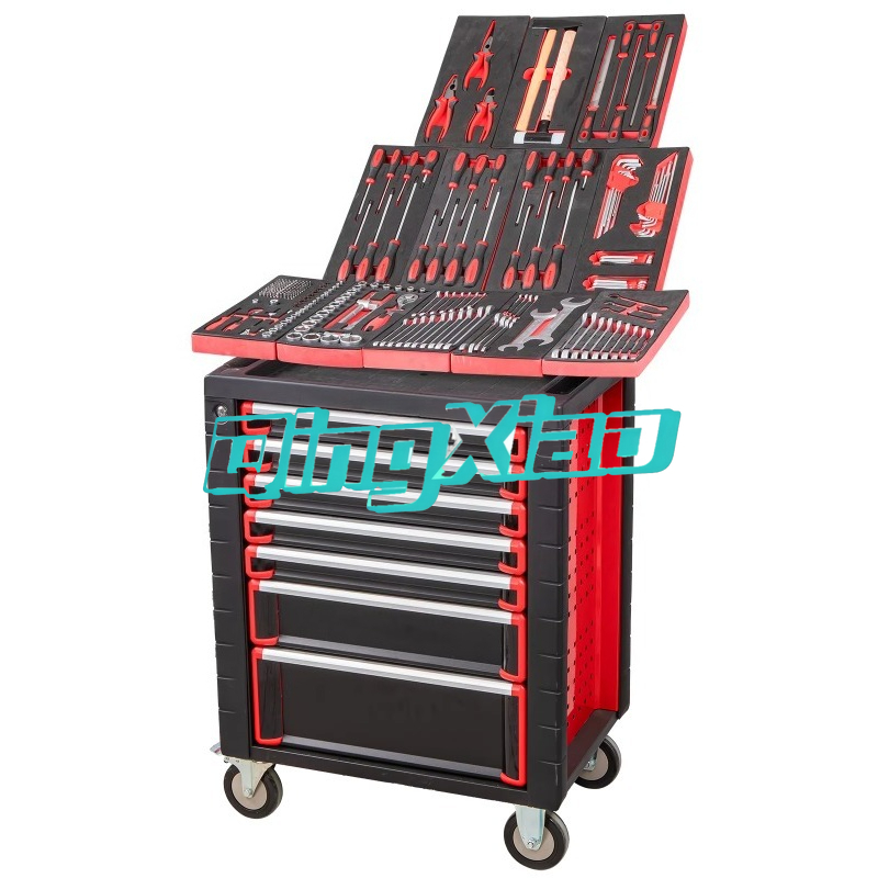7 Drawers 250pcs Complete Tool - Workshop Tools Trolley ulasan dan harga