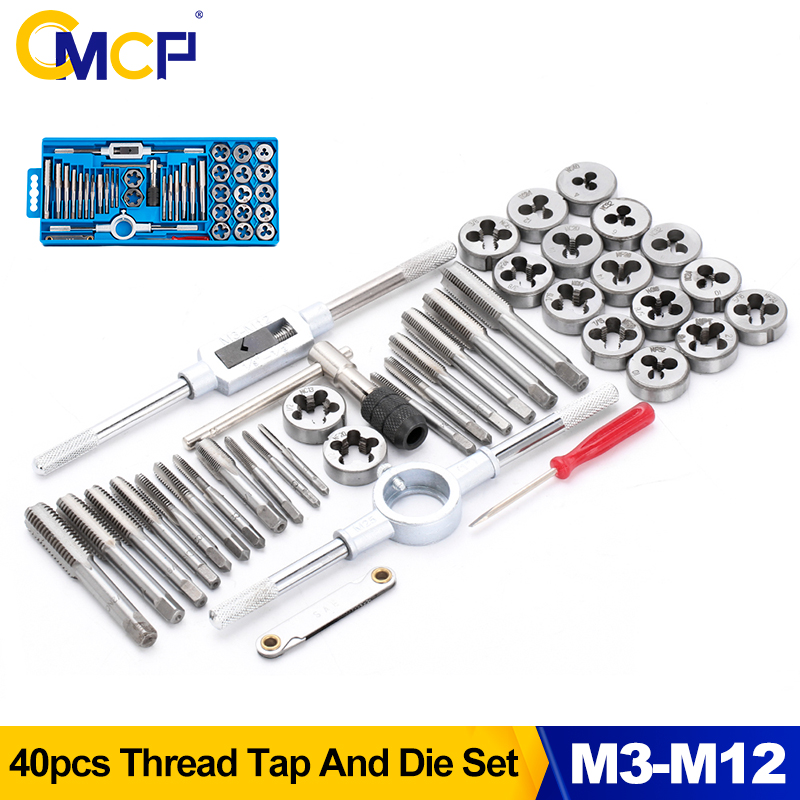 CMCP 8/20/40pcs Tap And Die Se - Tap Die Set ulasan dan harga