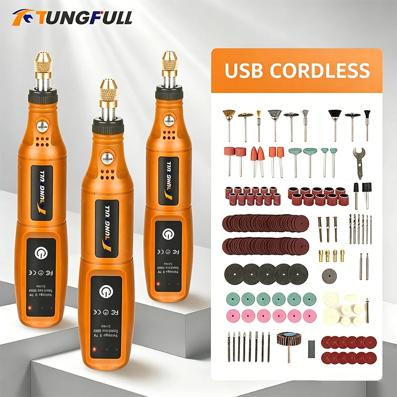 TUNGFULL Mini Electric Grinder - Workshop Tools For Carpentry ulasan dan harga