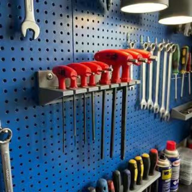T Handle Tool Rack Wall Storag - Mini Workshop Tools ulasan dan harga