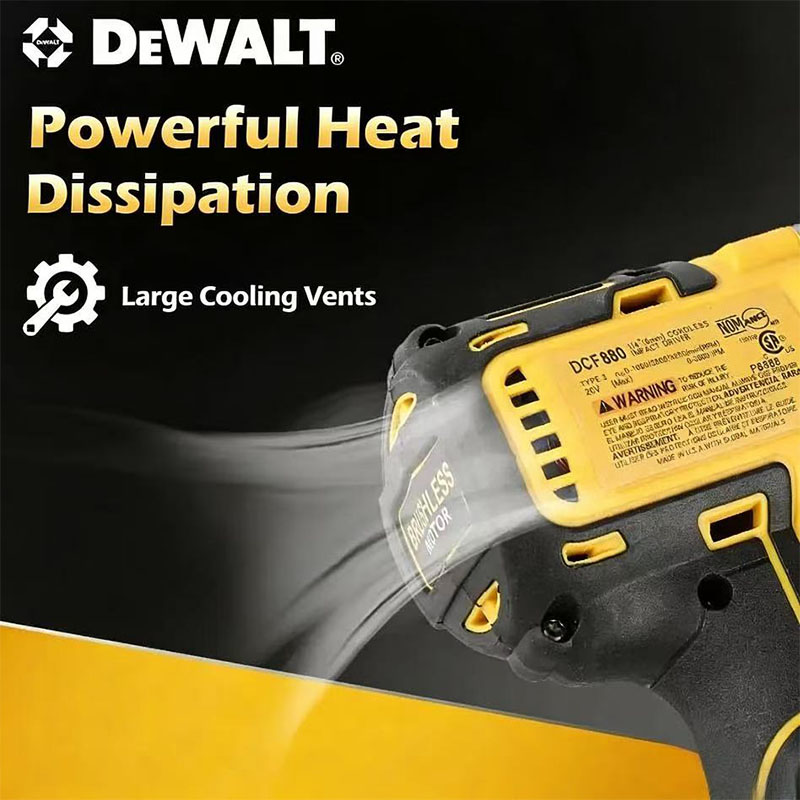 DEWALT DCF880 20V Max XR Brush - Tool Workshop ulasan dan harga