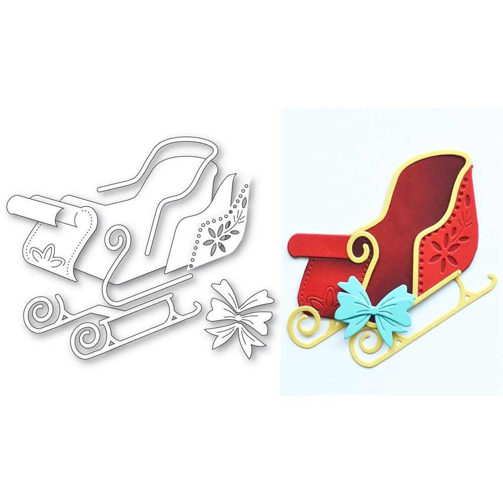 2026 New Festive Fawn Christma - Tap Die Set ulasan dan harga