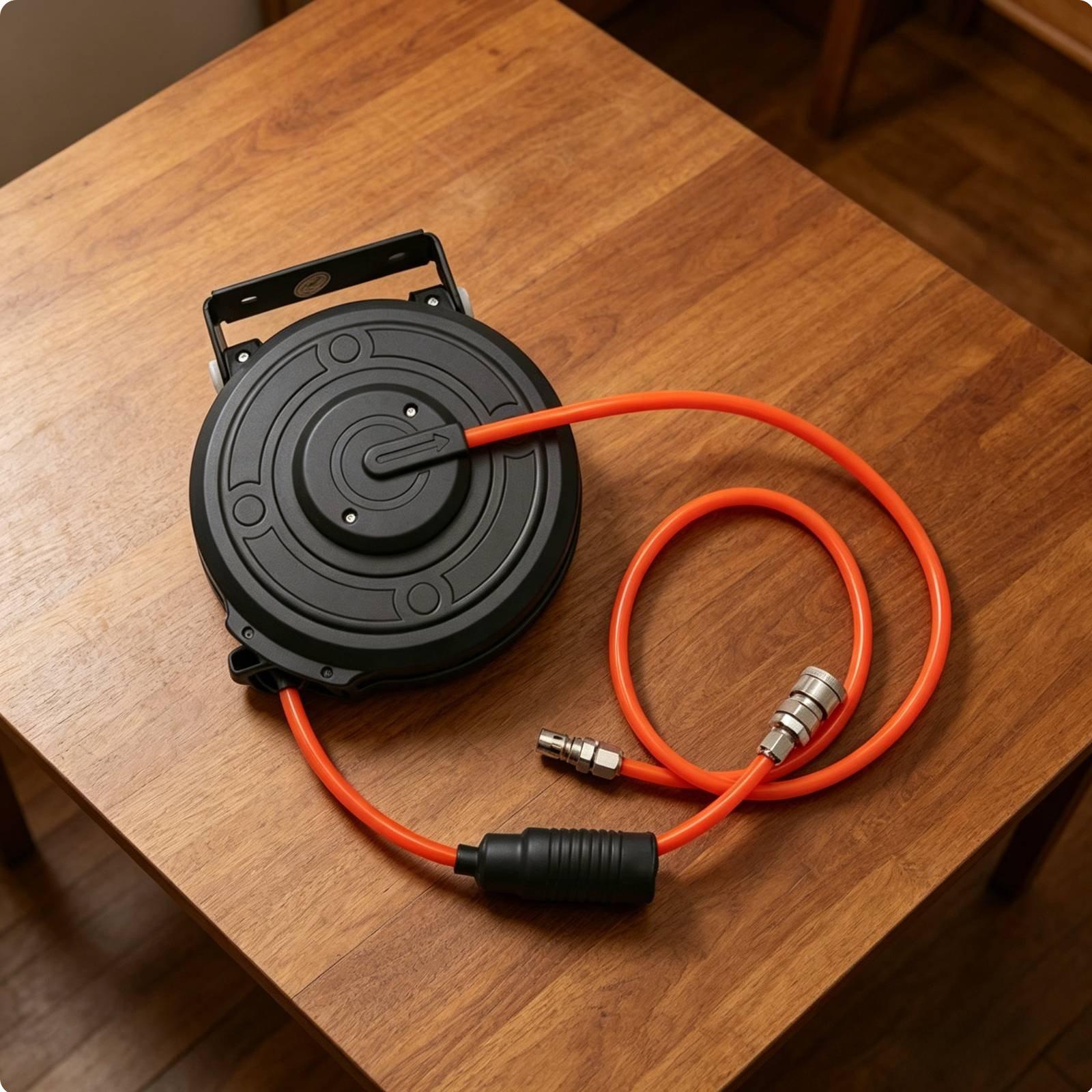 Retractable Pneumatic Air Hose - Tool Workshop ulasan dan harga