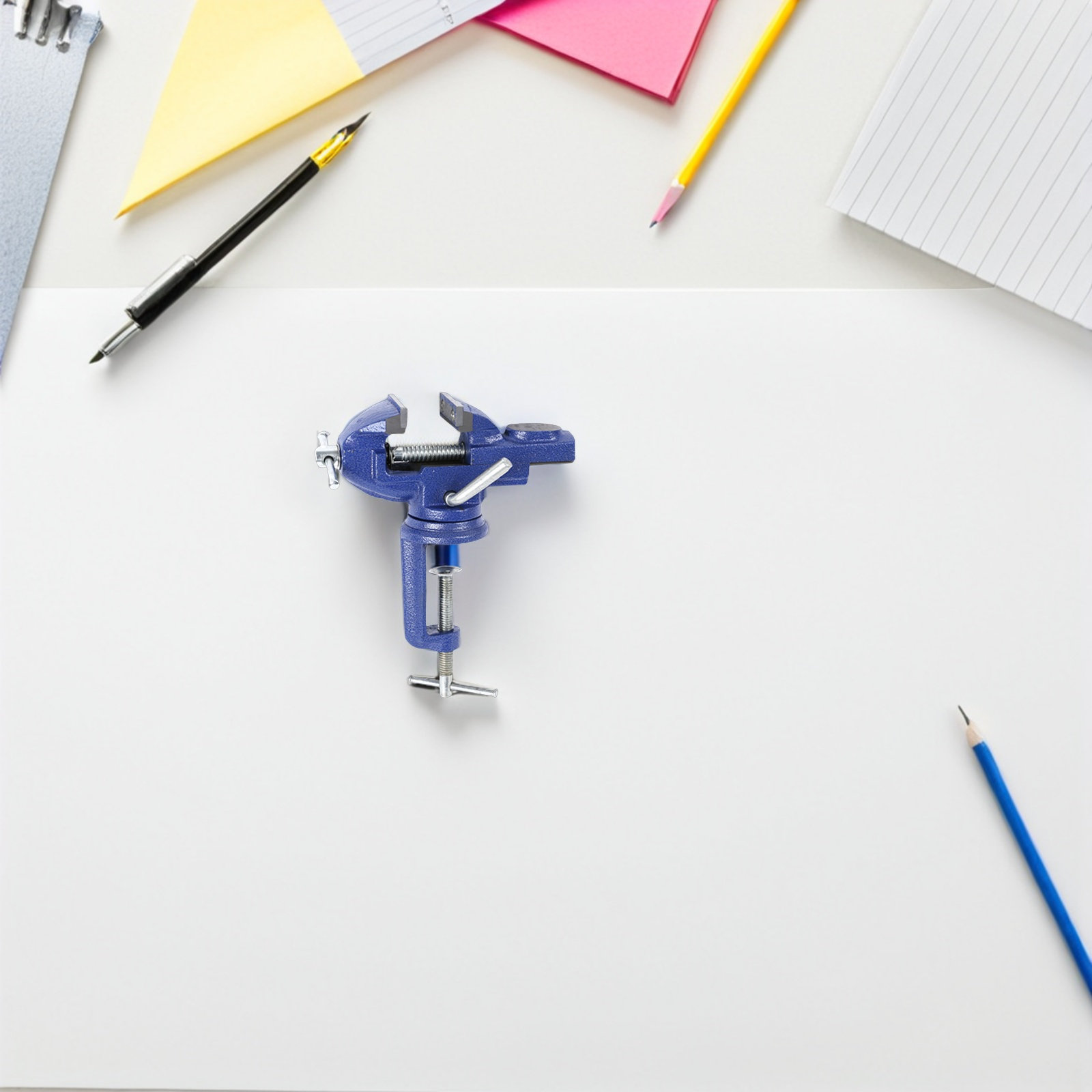60Mm Mini Rotating Table Vise  - Bench Vise Swivel ulasan dan harga