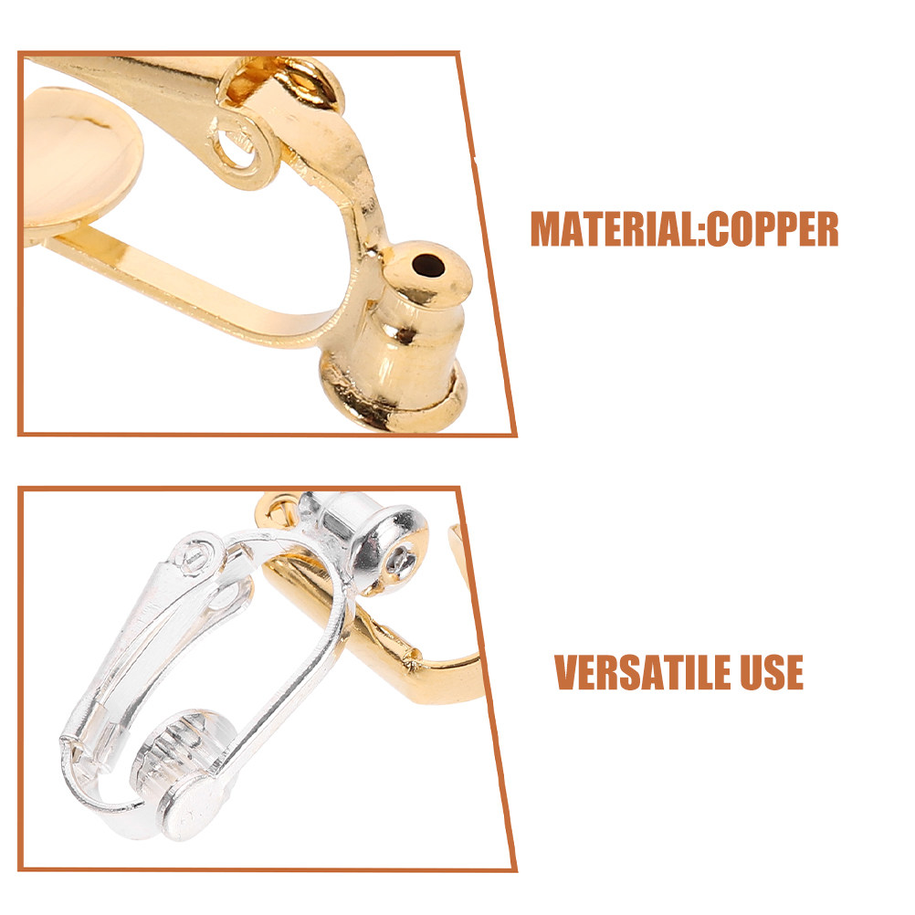 40Pcs Earring Clip Converter K - Tools Jewelry Making ulasan dan harga