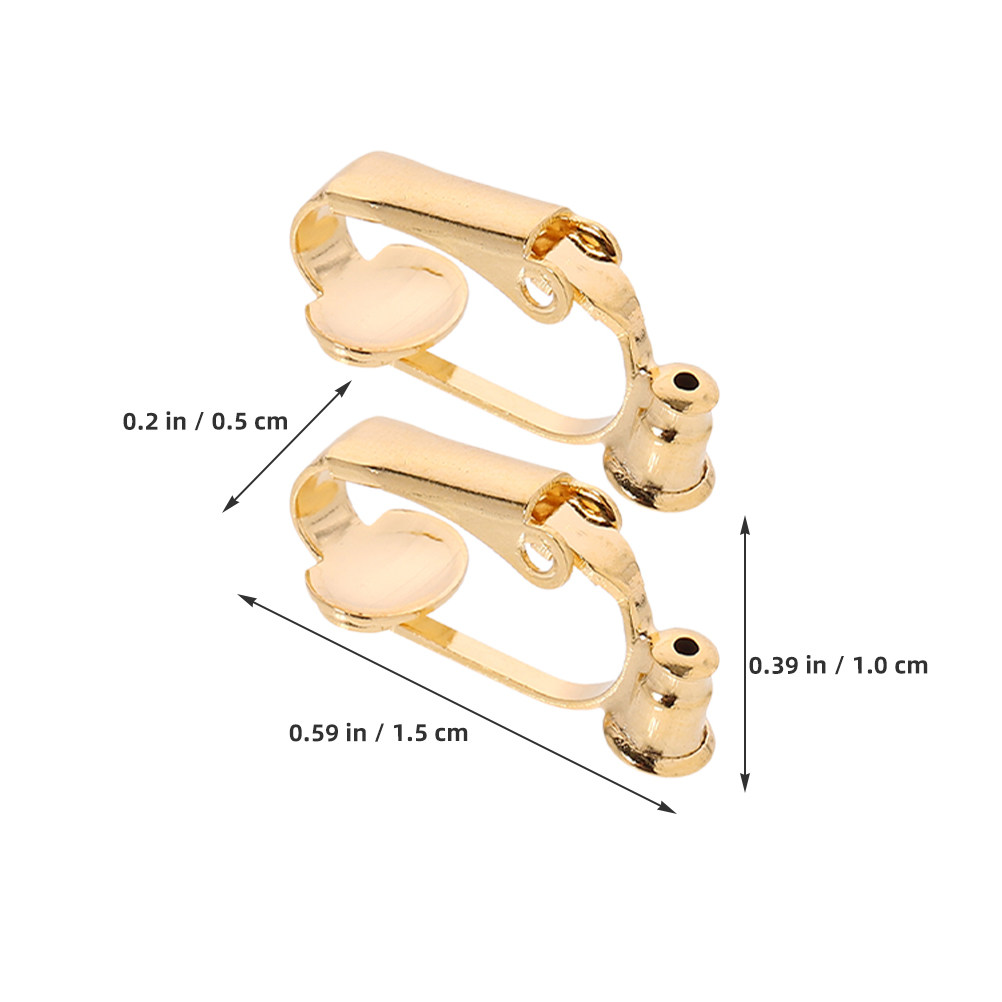 40Pcs Earring Clip Converter K - Tools Jewelry Making ulasan dan harga
