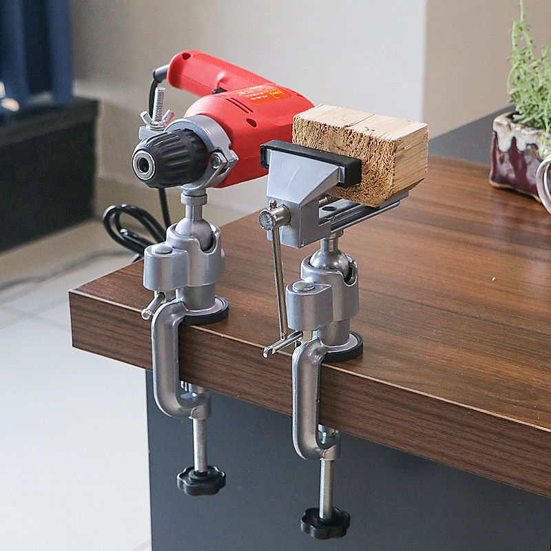 360 Degree Universal Aluminum  - Bench Vise Swivel ulasan dan harga