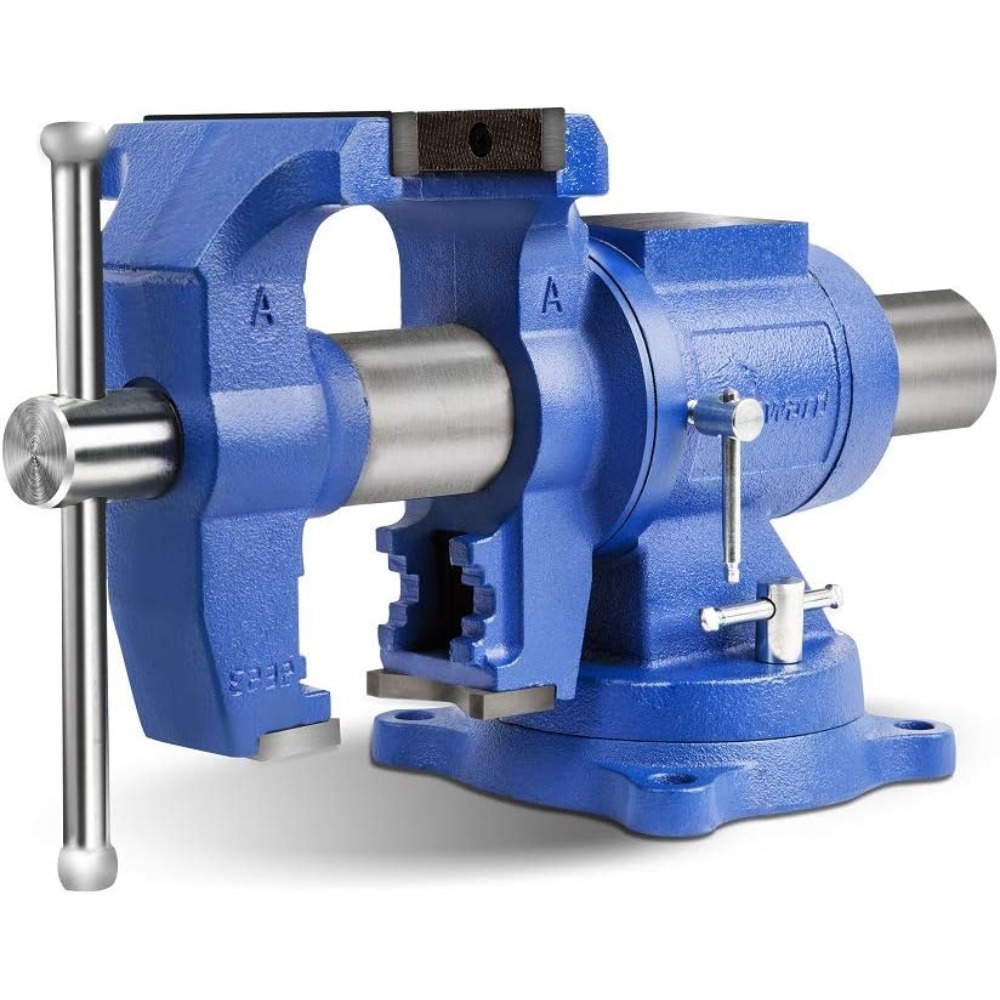 5 Inch Heavy Duty Bench Vise w - Bench Vise Swivel ulasan dan harga