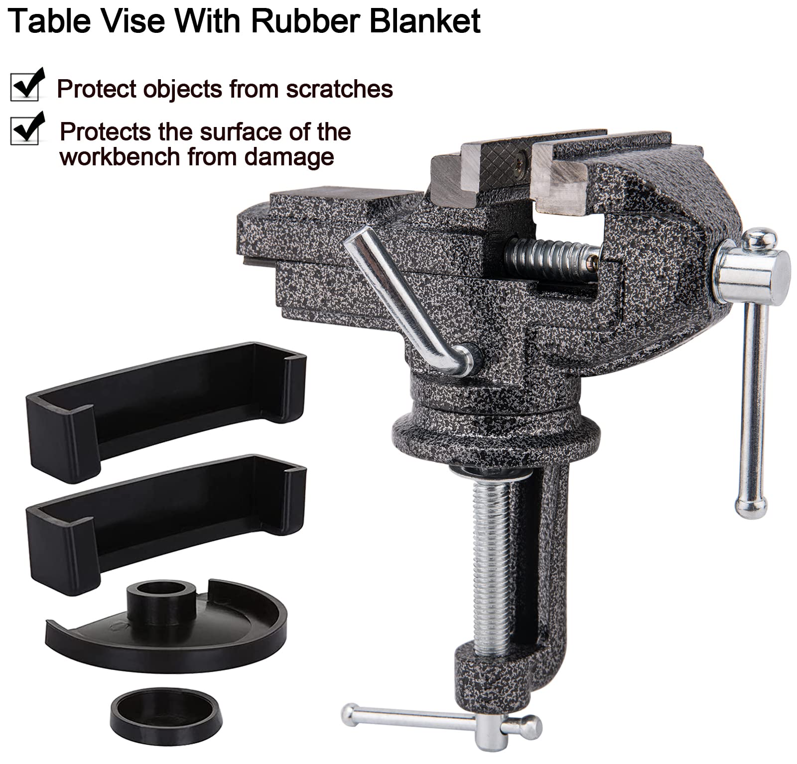 Multi Functional Heavy Table C - Bench Vise Swivel ulasan dan harga