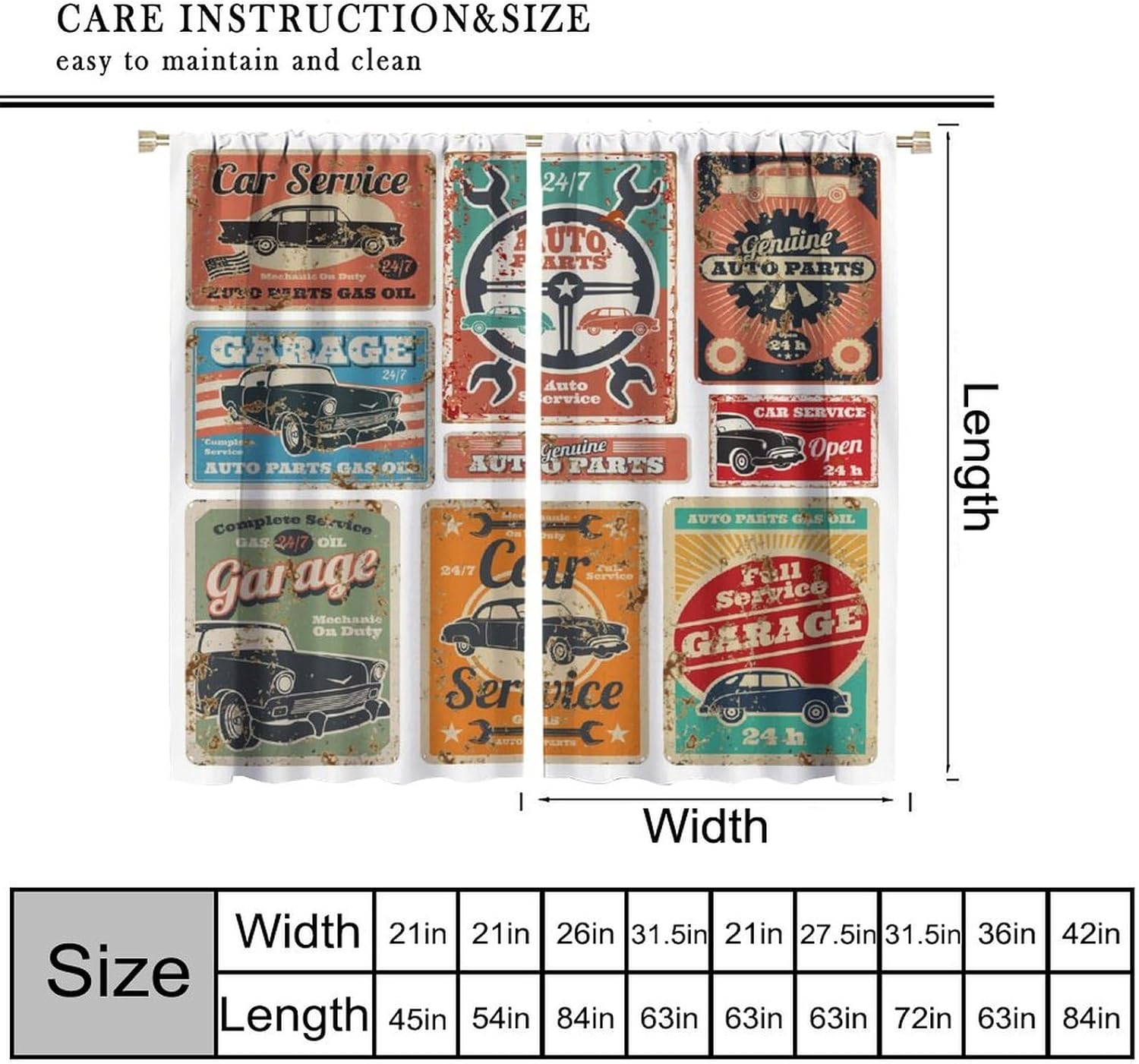 Garage Curtains, Vintage Man D - Workshop Tools Youtube ulasan dan harga