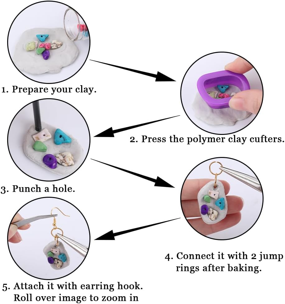 Polymer Clay Earring Making Ki - Tools Jewelry Making ulasan dan harga