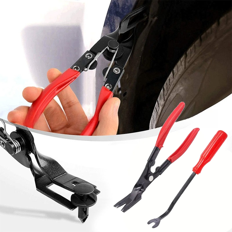 1-4PC Car Clip Removal Pliers  - Car Workshop Tools Equipment ulasan dan harga