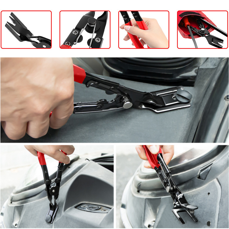 1-4PC Car Clip Removal Pliers  - Car Workshop Tools Equipment ulasan dan harga