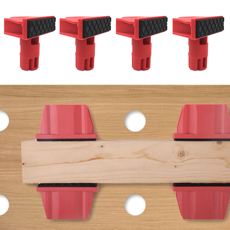 4Pcs Plastics Bench Dogs, 20mm - Workshop Cutting Tools ulasan dan harga