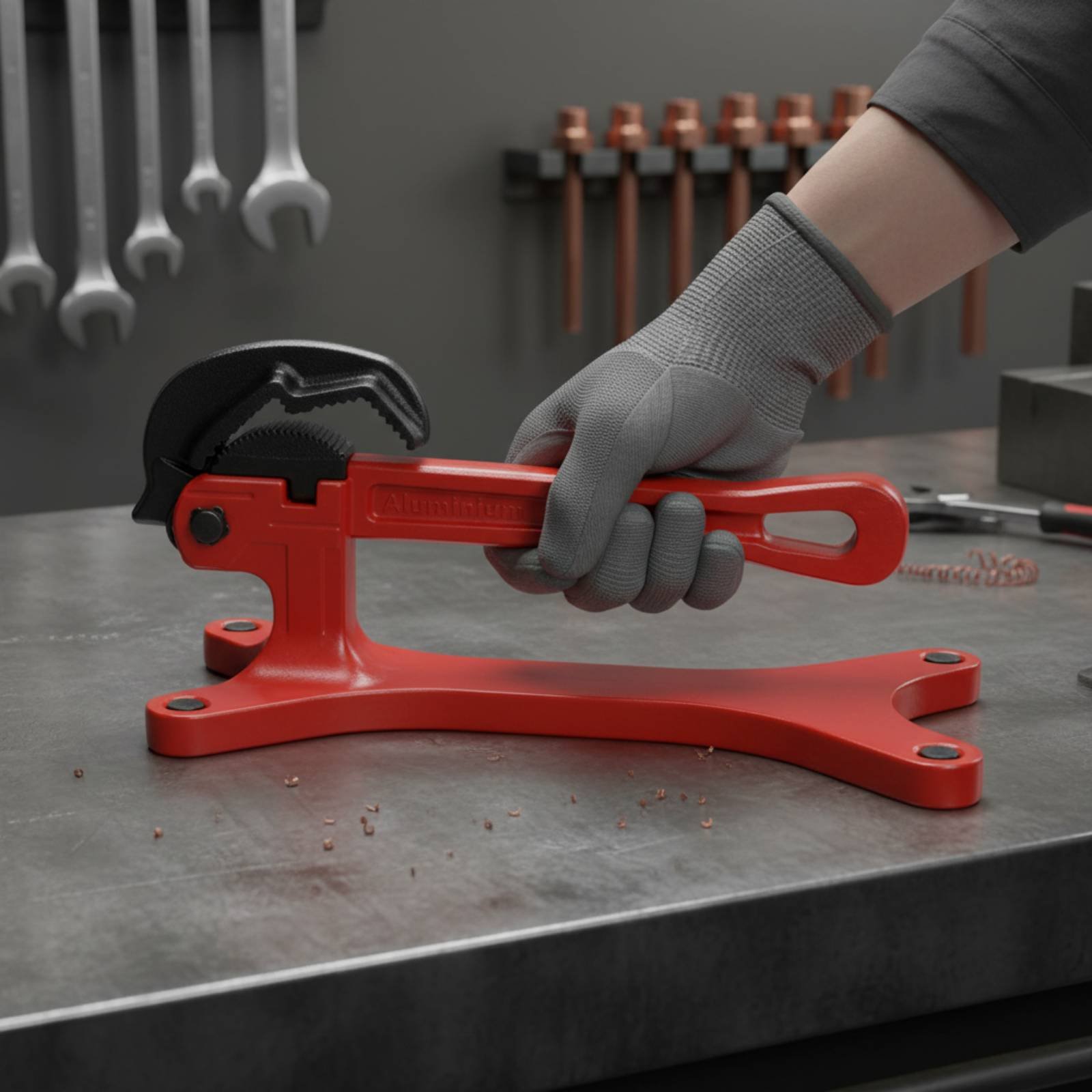 Self-Locking Pipe Wrench Porta - Tool Workshop ulasan dan harga