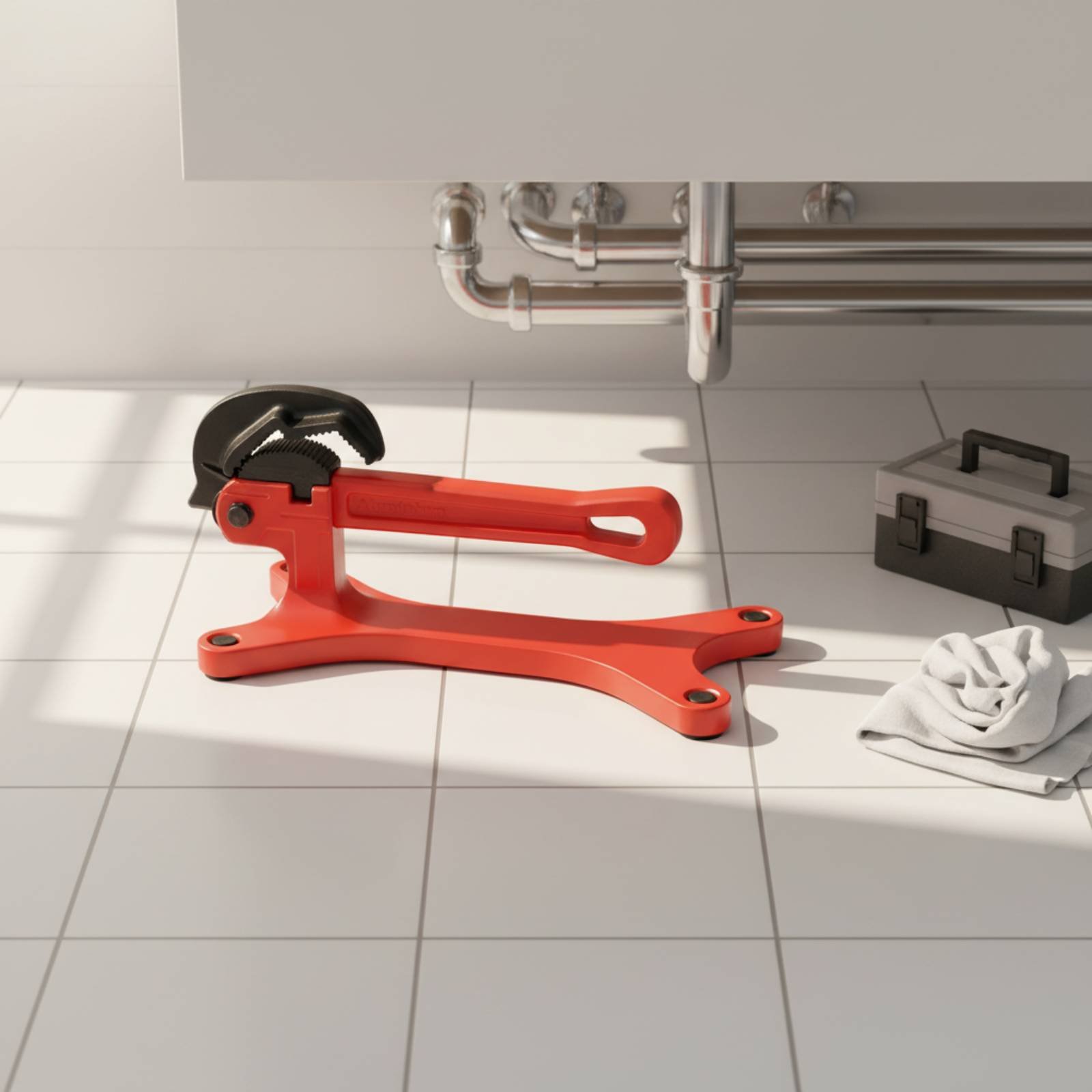 Self-Locking Pipe Wrench Porta - Tool Workshop ulasan dan harga