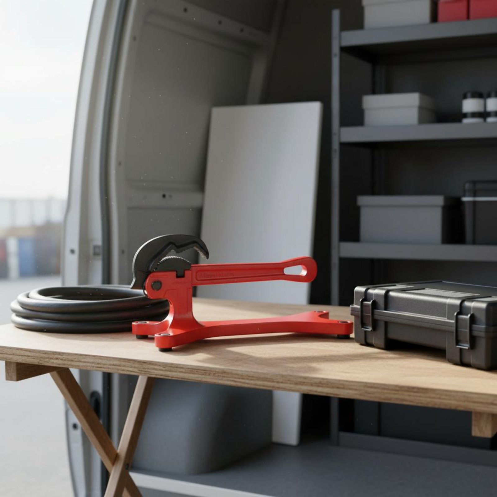 Self-Locking Pipe Wrench Porta - Tool Workshop ulasan dan harga