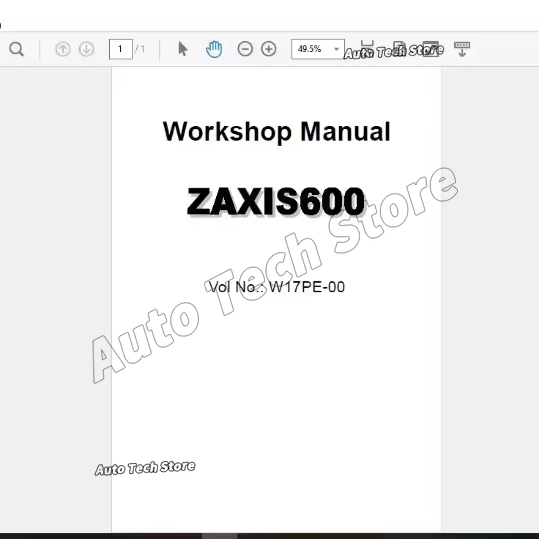 For Hitachi Full Shop Manual S - Workshop Tools Pdf ulasan dan harga