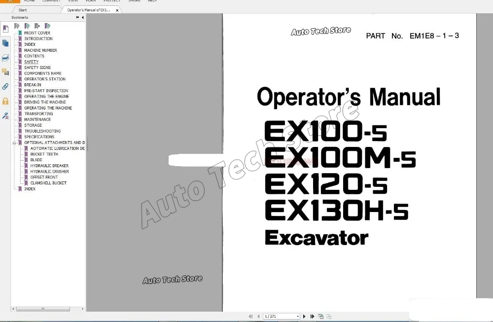 For Hitachi Full Shop Manual S - Workshop Tools Pdf ulasan dan harga