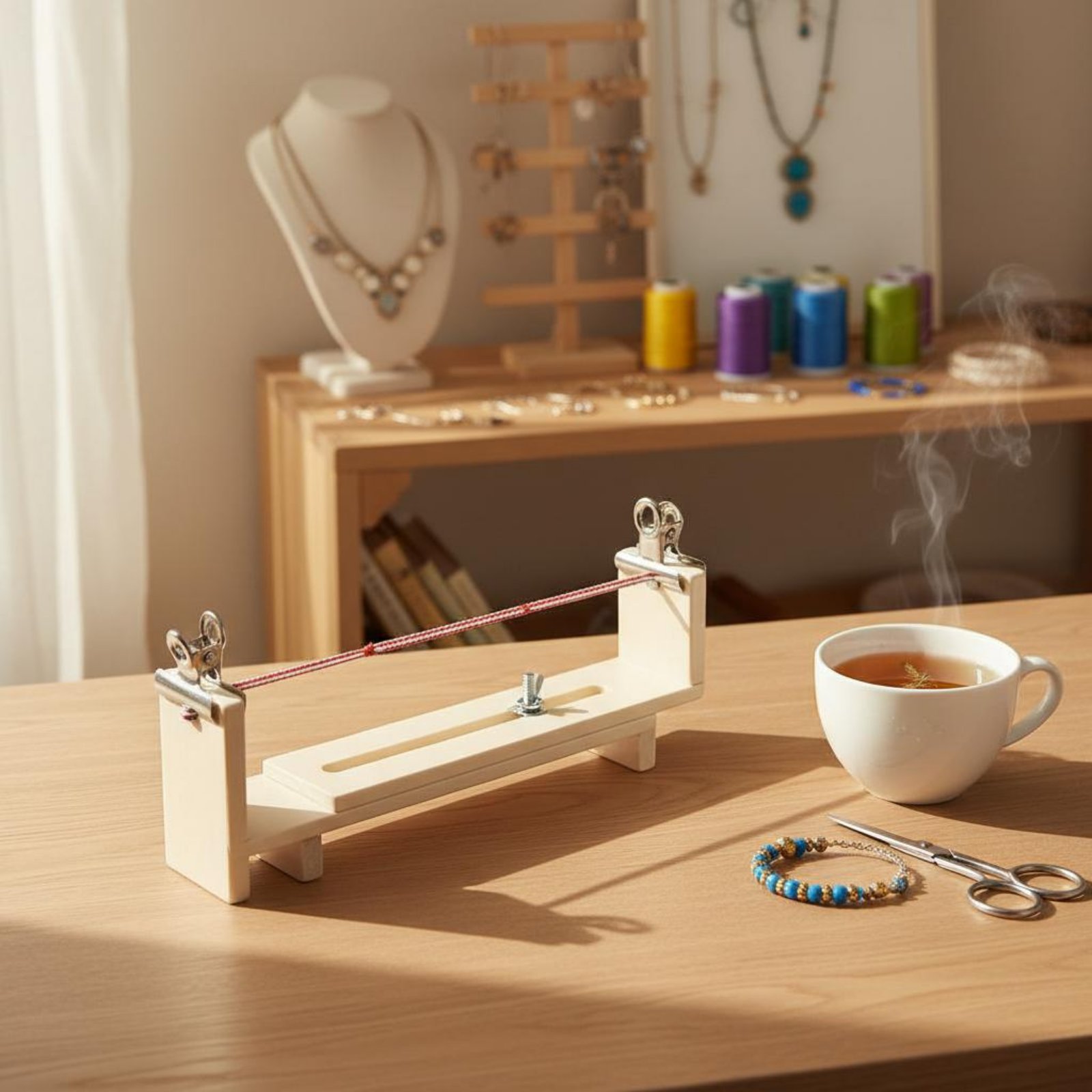 Bracelet Braiding Tool Easy to - Tools Jewelry Making ulasan dan harga