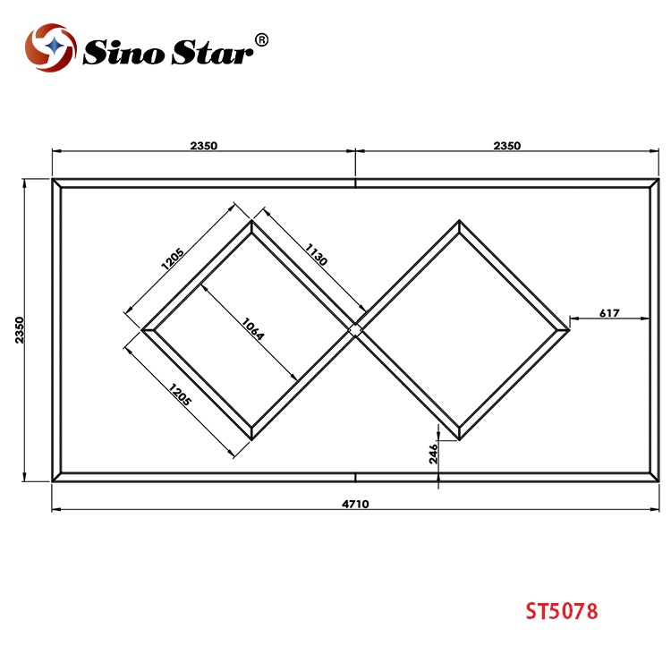 ST5078 Sino Star W2.35*L4.71M  - Best Tools For Workshop ulasan dan harga