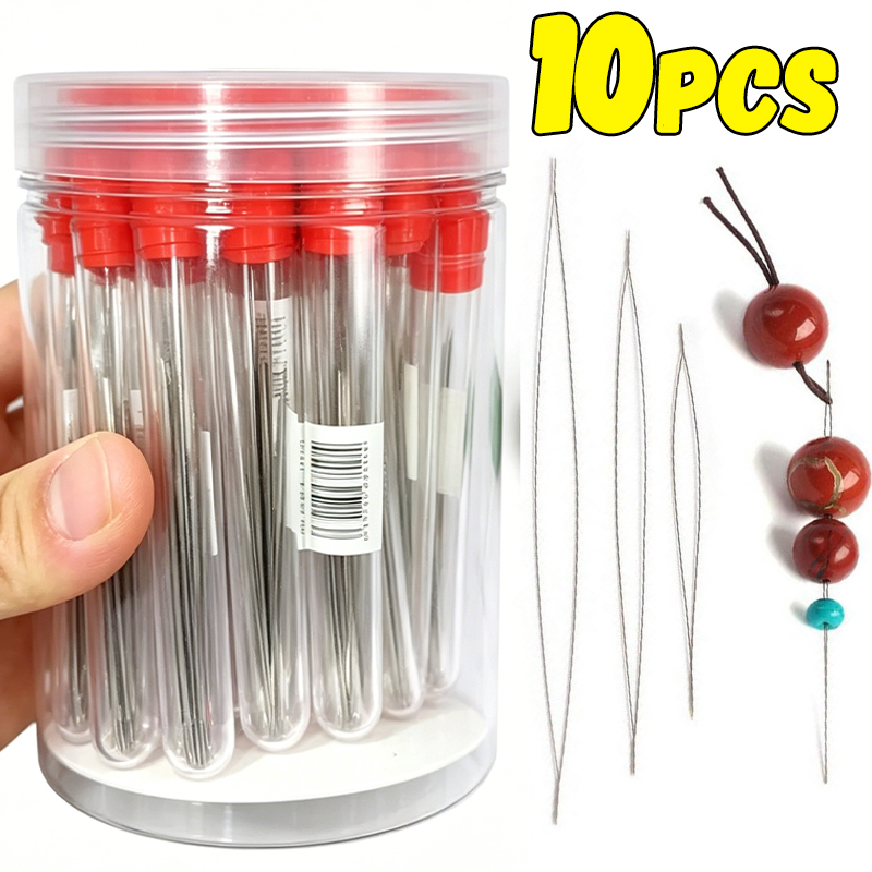 1-10pcs Beading Needles Seed B - Tools Jewelry Making ulasan dan harga