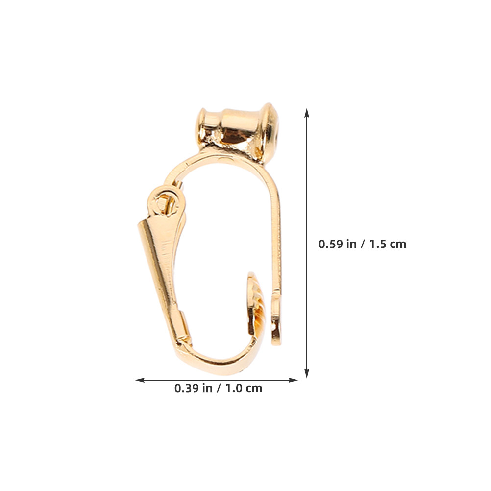 40Pcs Earring Clip Converter N - Tools Jewelry Making ulasan dan harga