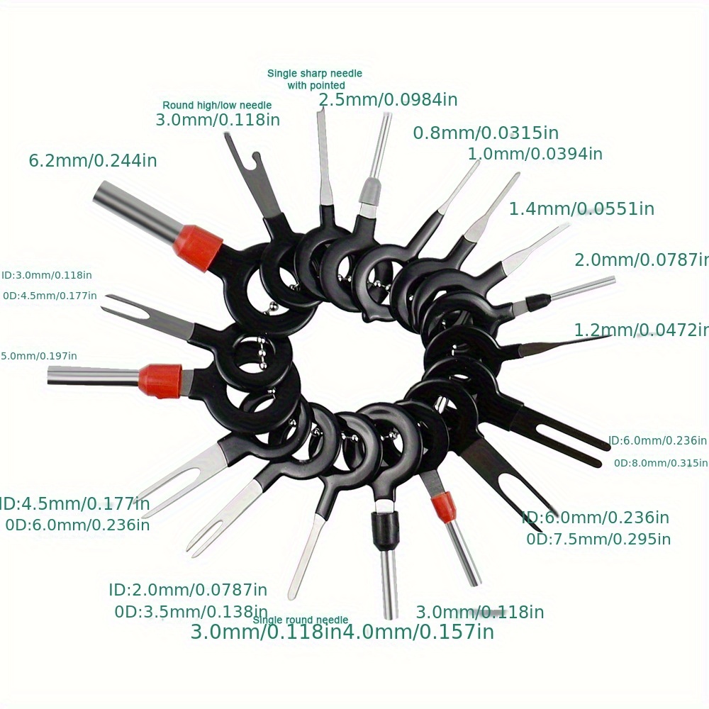 11/18pcs Car Terminal Removal  - Car Workshop Tools Equipment ulasan dan harga