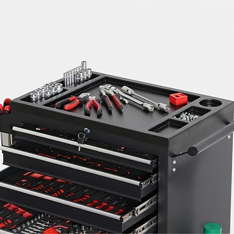 1pc Heavy Duty 7-Drawer Metal  - Workshop Tools Trolley ulasan dan harga