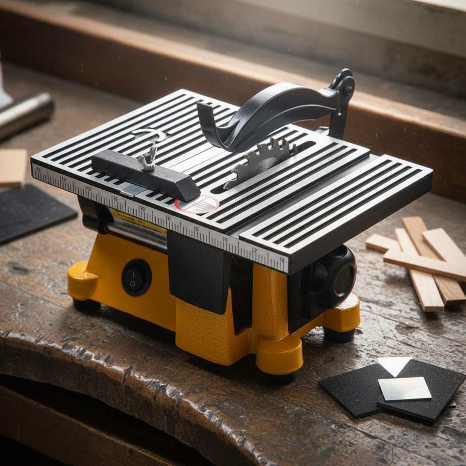 Mini Table Saw Portable Miniat - Workshop Cutting Tools ulasan dan harga